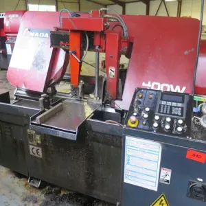 automatic band saw Amada HFA 400 W