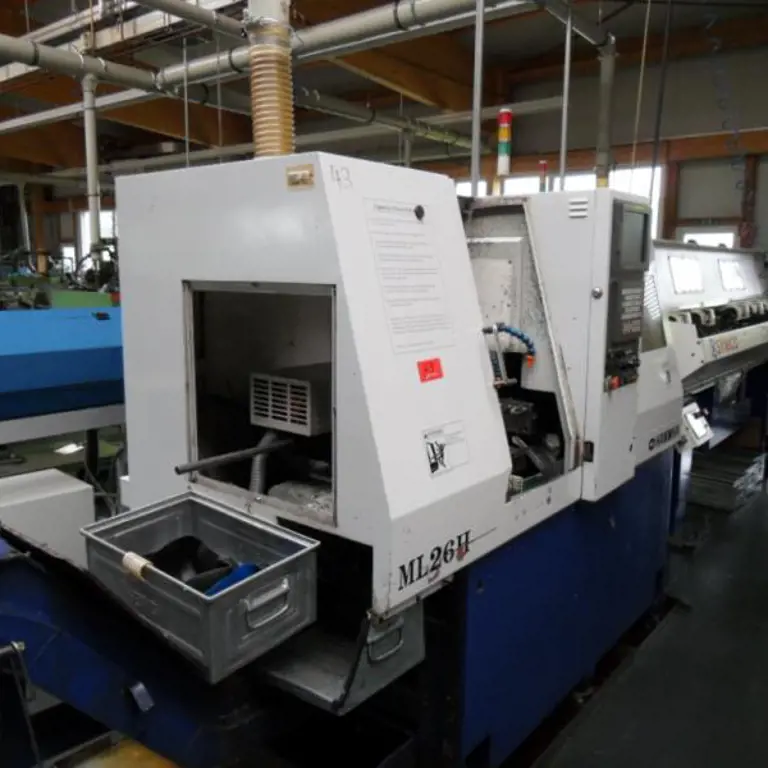 CNC-Langdrehautomat Hanwha ML 26 H