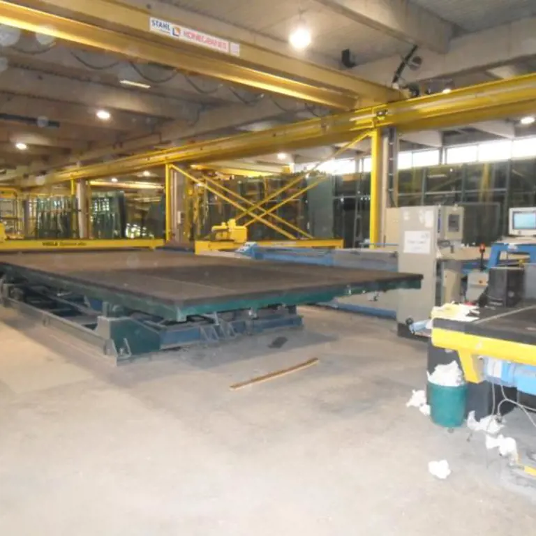 float glass cutting machine Hegla