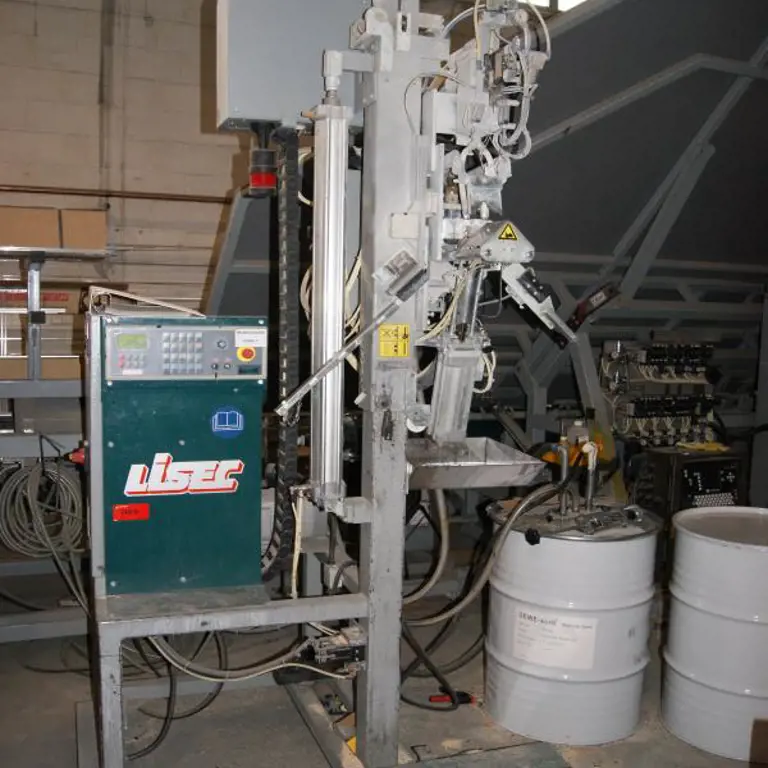 automatical desiccant fillingstation for bended distance-frames Lisec ARL-45 F