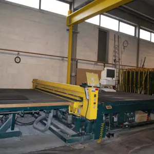 laminated glass cutting line Hegla VSG A 37