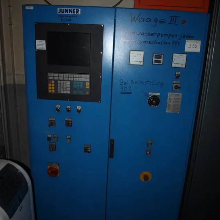 Medium-frequency coreless induction furnace Junker MFTGe 6000/3600