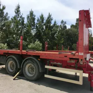 central-axle interchangeable flatbed body LiciTrailer R 2 CS