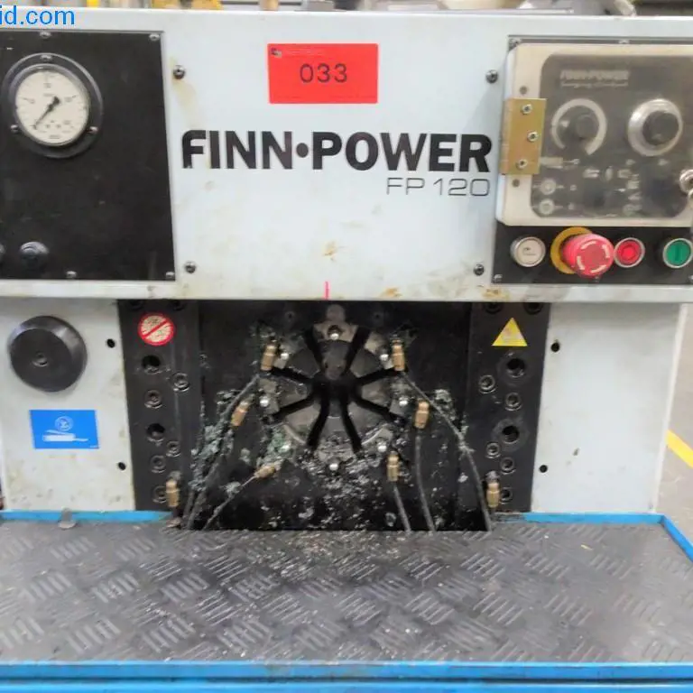 hose press Finnpower FP 120 IS 20