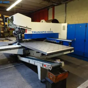 CNC laser punching machine Trumpf Trumatic 600 L