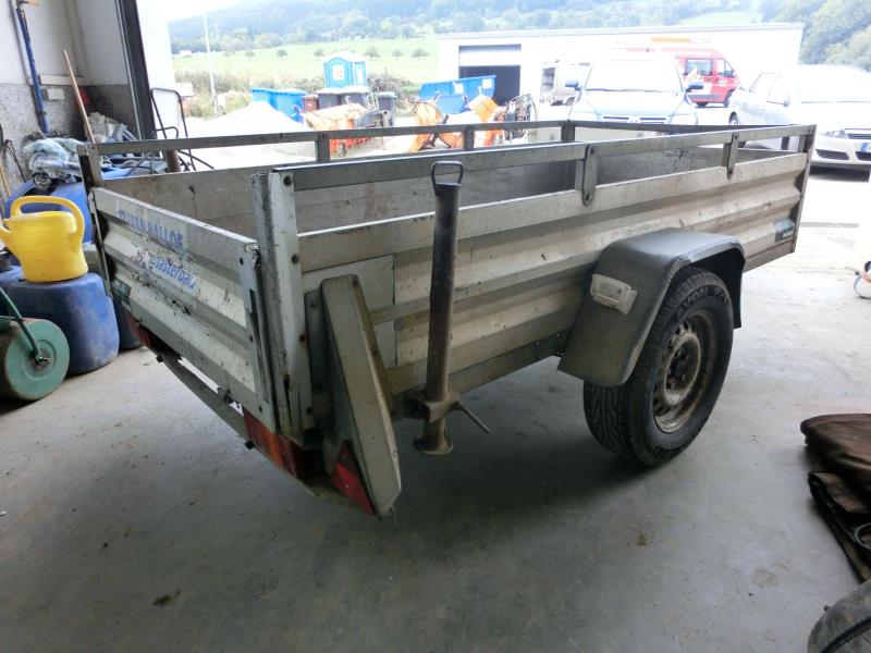buy used Car trailer Heinemann Z 12.15 (Auction #12936-14