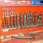 thumbnail-well-maintained machines and tools of a private workshop-4