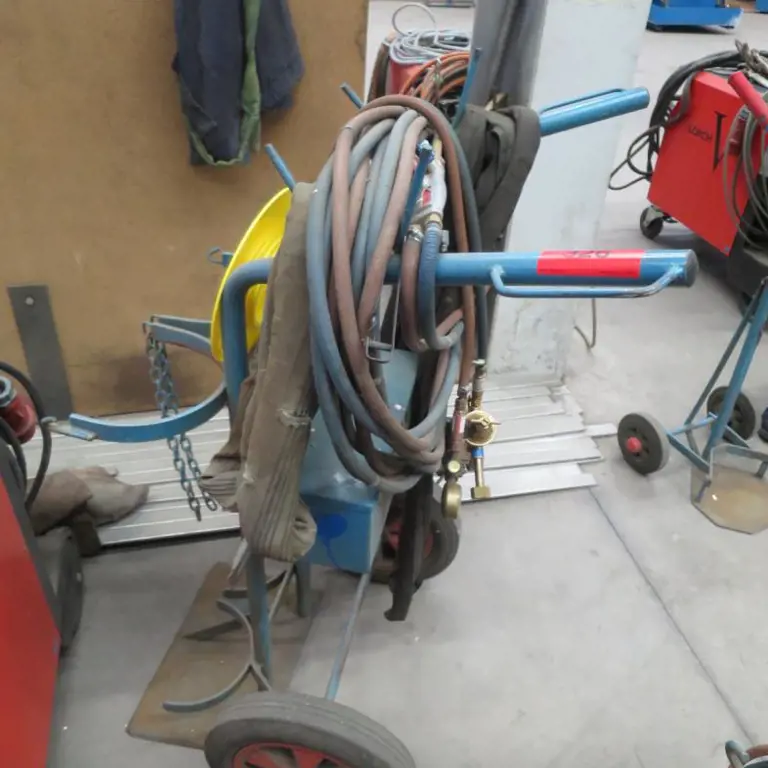 welding cylinder trolley