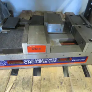 2 Mordazas para máquinas HD HUMGE HPAQ-200 Multipower CNC Super Vice