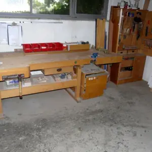 2 carpenter working stations