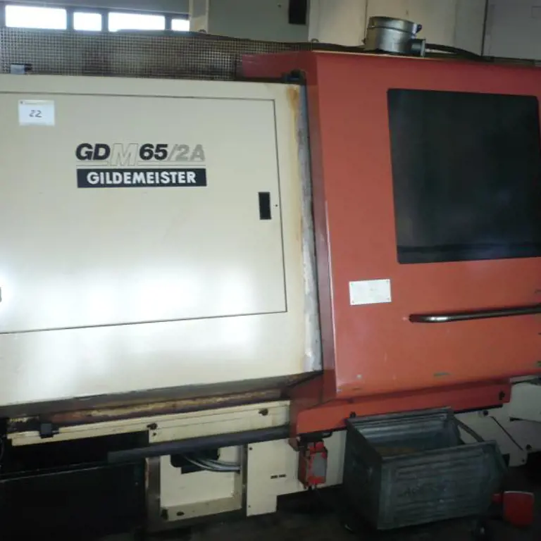 CNC-Drehmaschine Gildemeister GDM 65/2A