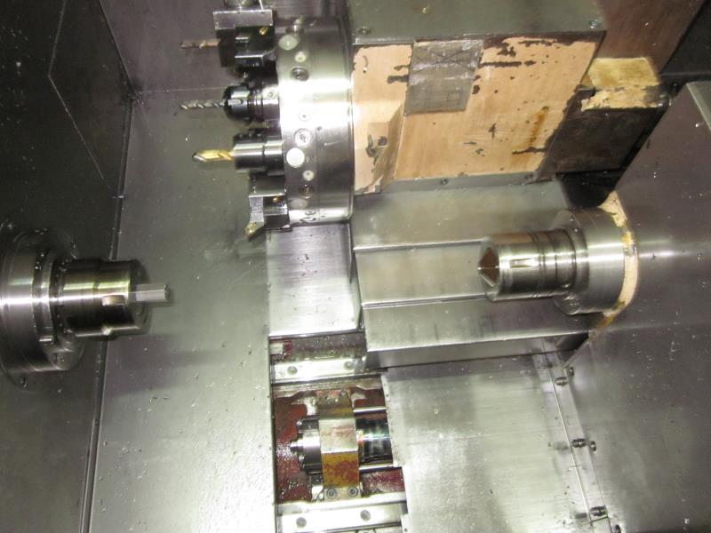 two well-maintained CNC lathes with bar feeders-14