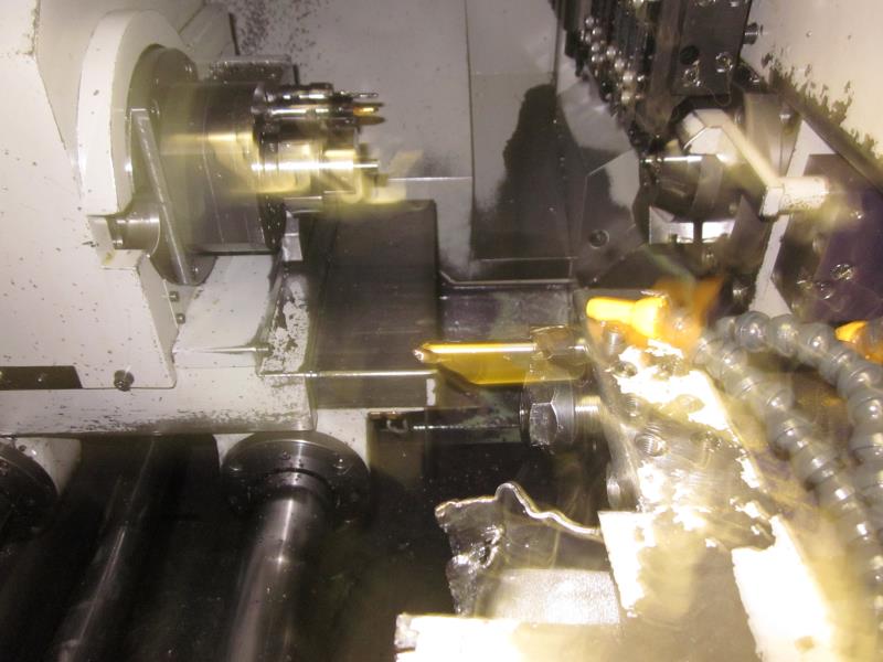 two well-maintained CNC lathes with bar feeders-7