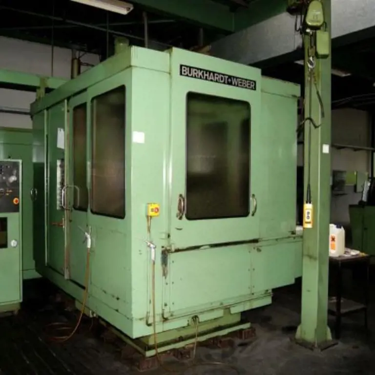 CNC drilling and milling center Burkhardt & Weber MC 50 H