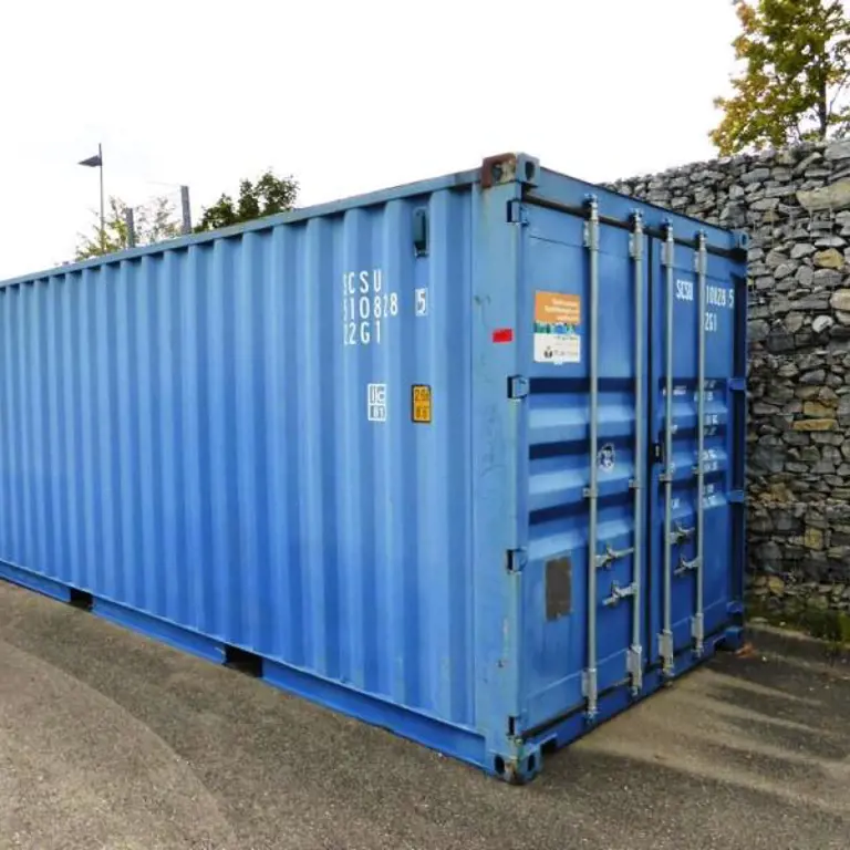 20' overseas shipping container