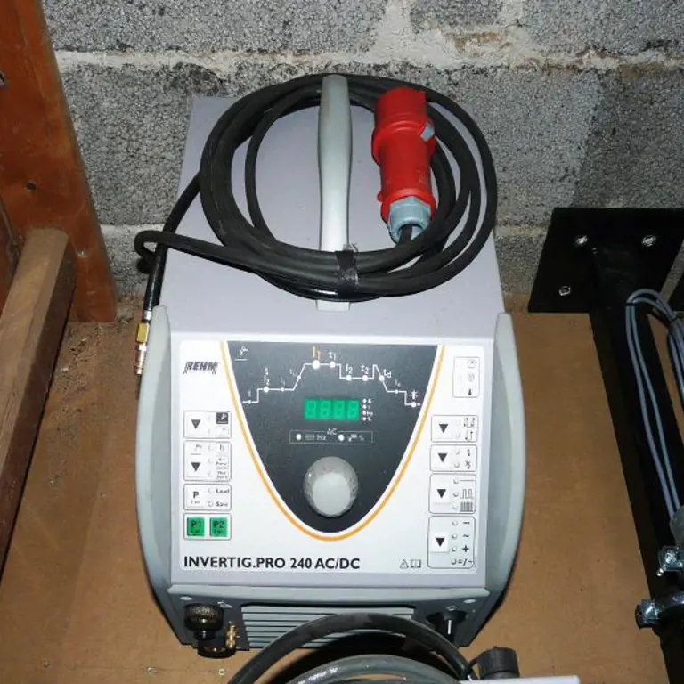 TIG lasmachine Rehm Invertig Pro 240 AC / DC