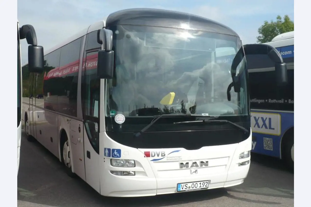 Intercity bus, MAN, R12-3