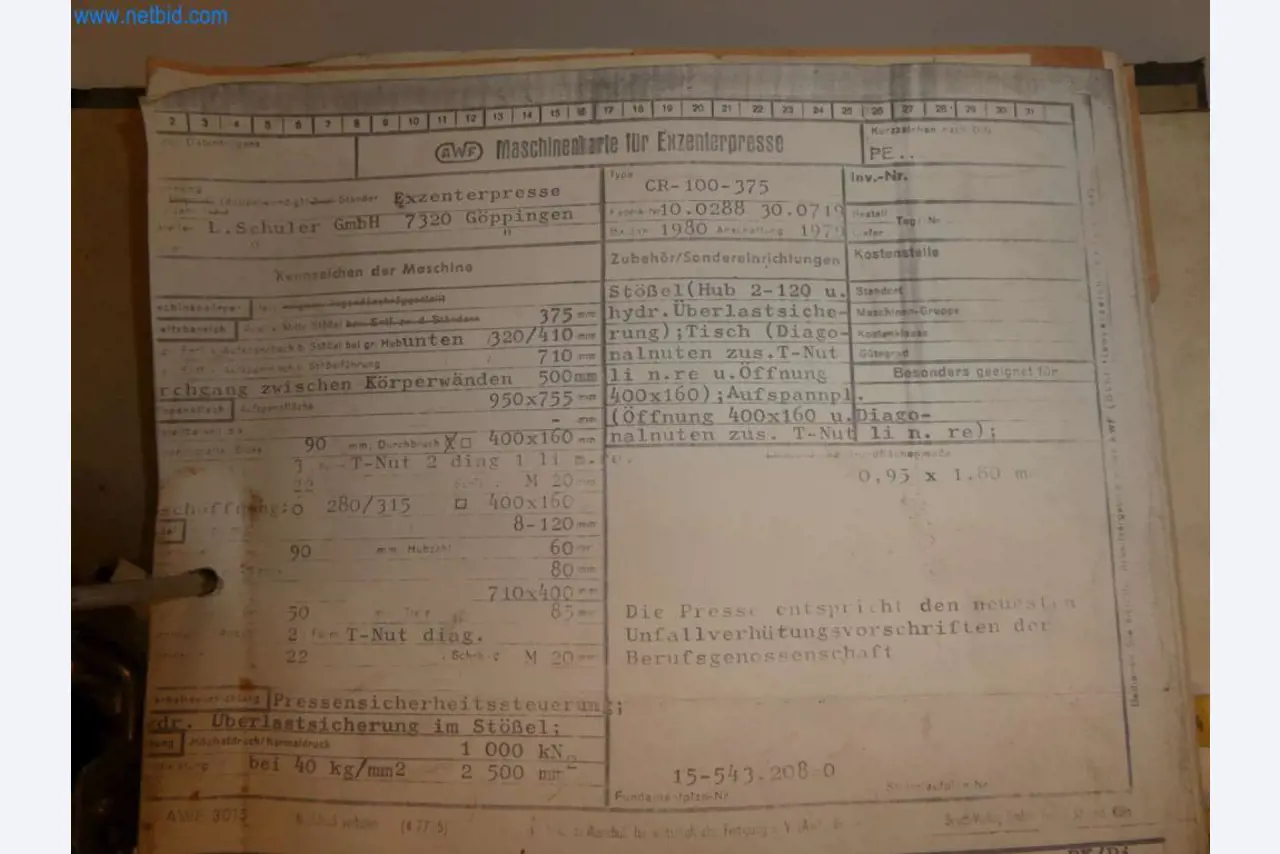 Máquinas-herramienta y punzonadoras, prensas y accesorios-21