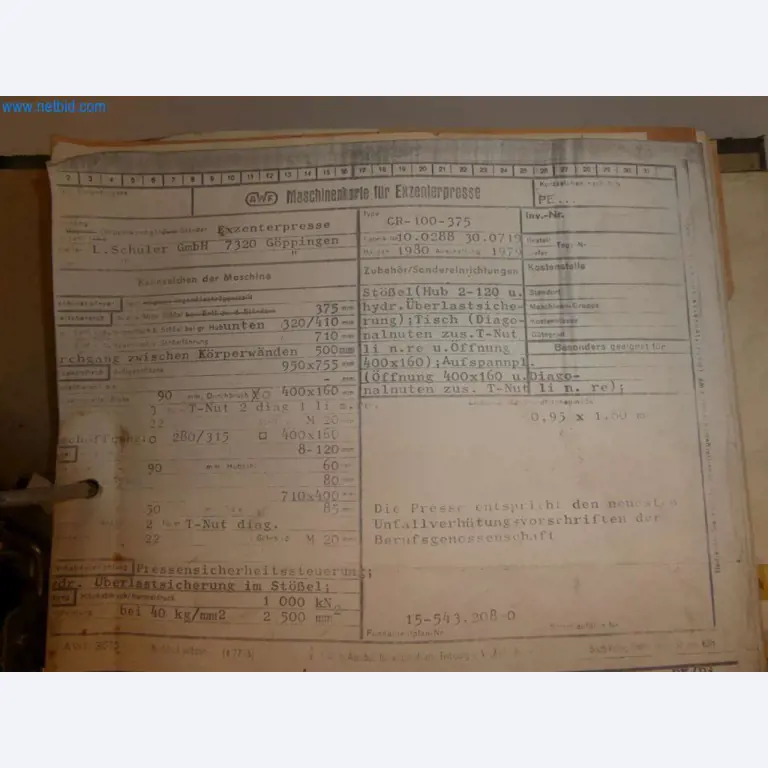 Máquinas-herramienta y punzonadoras, prensas y accesorios-21