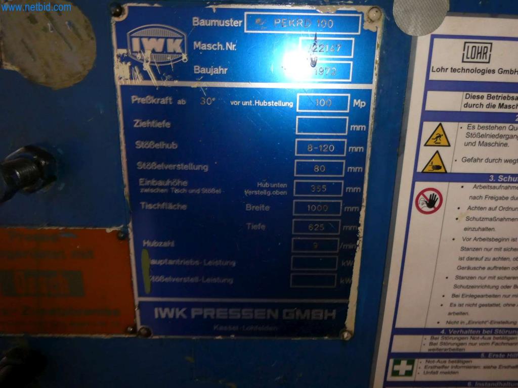 Werkzeug- und Stanzmaschinen, Pressen und Zubehör-6