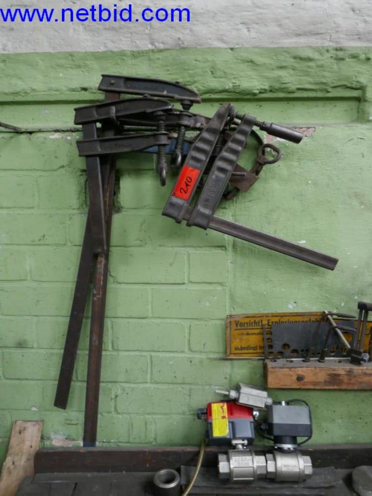 Vytlačovací technika, skladovací technika, strojírenství, vybavení dílen, soustruhy a frézky-8