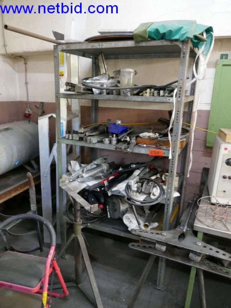 Vytlačovací technika, skladovací technika, strojírenství, vybavení dílen, soustruhy a frézky-1