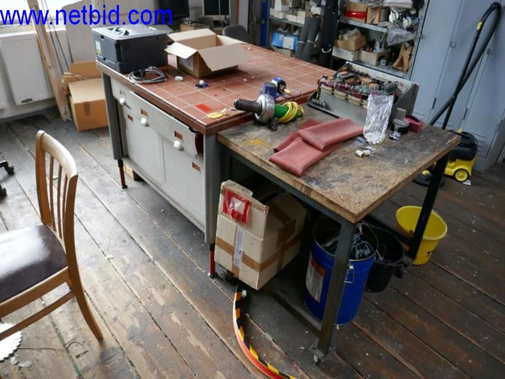 Vytlačovací technika, skladovací technika, strojírenství, vybavení dílen, soustruhy a frézky-18