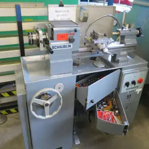 Torno mecánico Schaublin 102 N 80