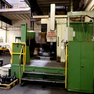 Torno carrusel CNC, construido en 1990, revisión general en 2000, nº de serie 105 Fabr. TOS Typ SKIQ 20