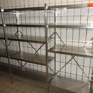 7 lfm. Stainless steel shelf