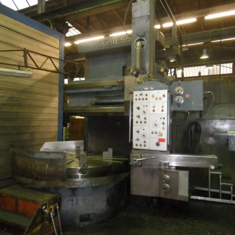 single column vertical turning and boring mill Schiess 20DKE 180