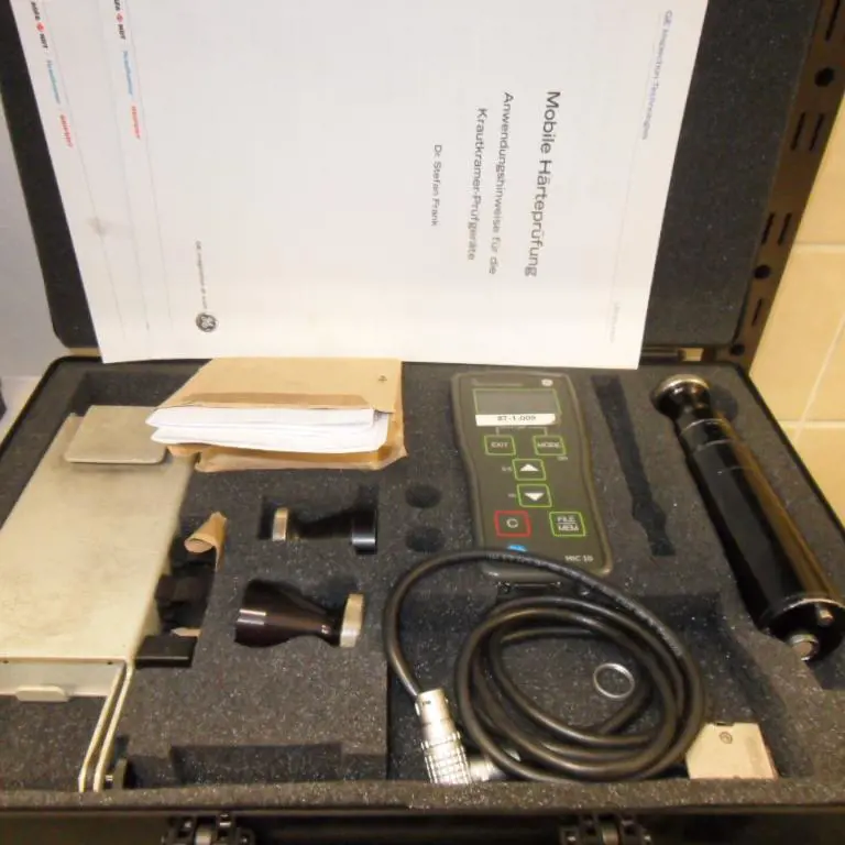 Mobiele UCI-hardheidsmeter GE MIC 10