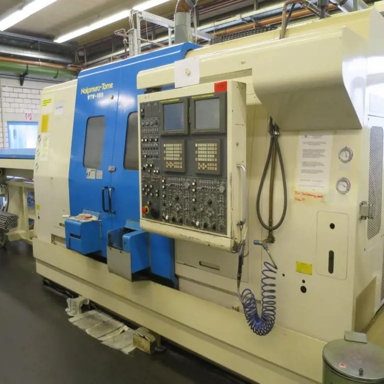 Automatyczna tokarka CNC z podwójnym wrzecionem Nakamura WTW-150