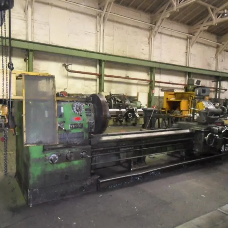 sliding and screw cutting lathe Weipert W 630 e