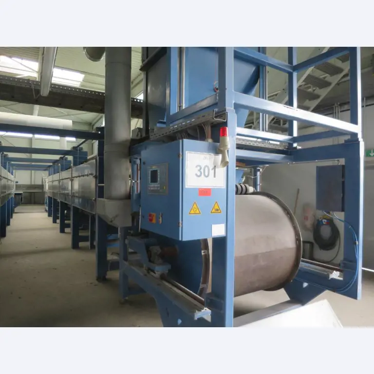Máquinas e sistemas para a produção de <br>espuma de vidro em cascalho-1