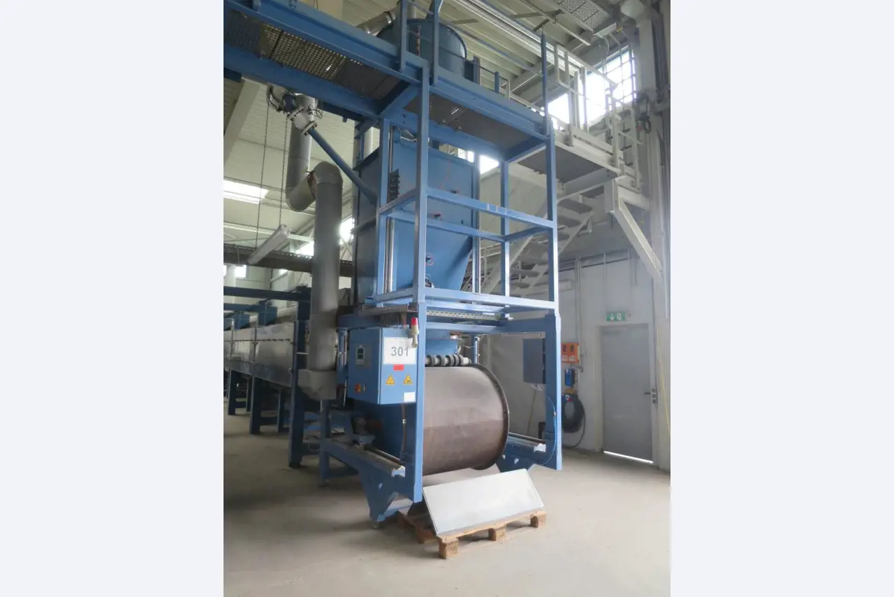 Máquinas e sistemas para a produção de <br>espuma de vidro em cascalho-2