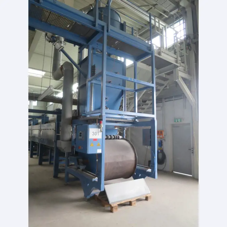 Máquinas e sistemas para a produção de <br>espuma de vidro em cascalho-2