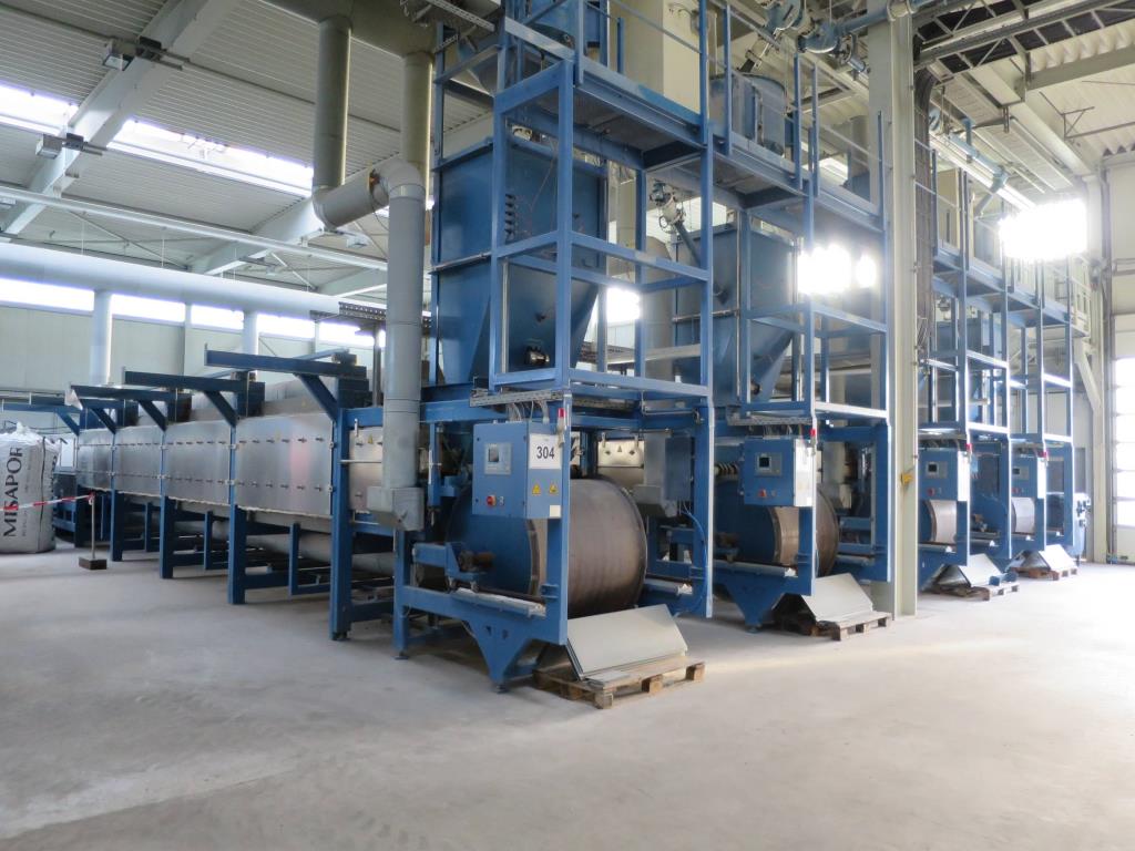 Machinery and equipment for the manufacture<br>of cellular glass (foam glass gravel) -6
