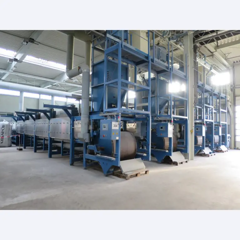 Machines et installations pour la fabrication de <br>verre cellulaire concassé-6