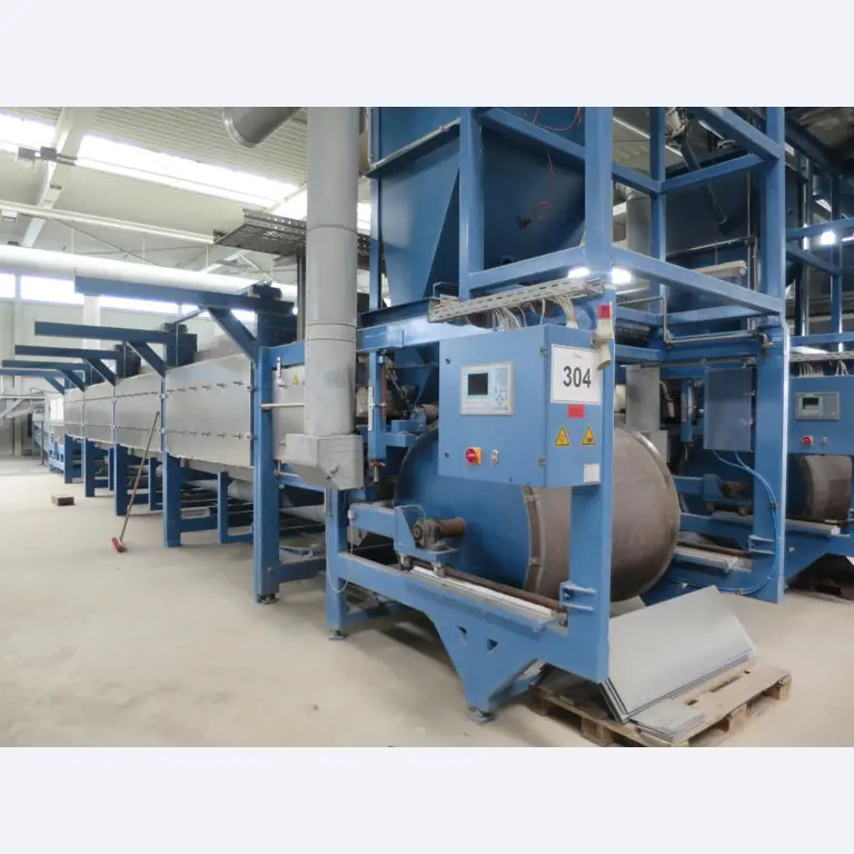 Máquinas e sistemas para a produção de <br>espuma de vidro em cascalho-1