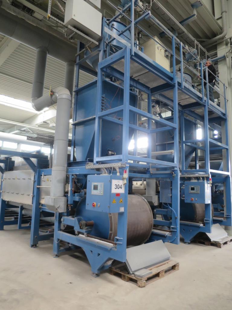 Máquinas e sistemas para a produção de <br>espuma de vidro em cascalho-2