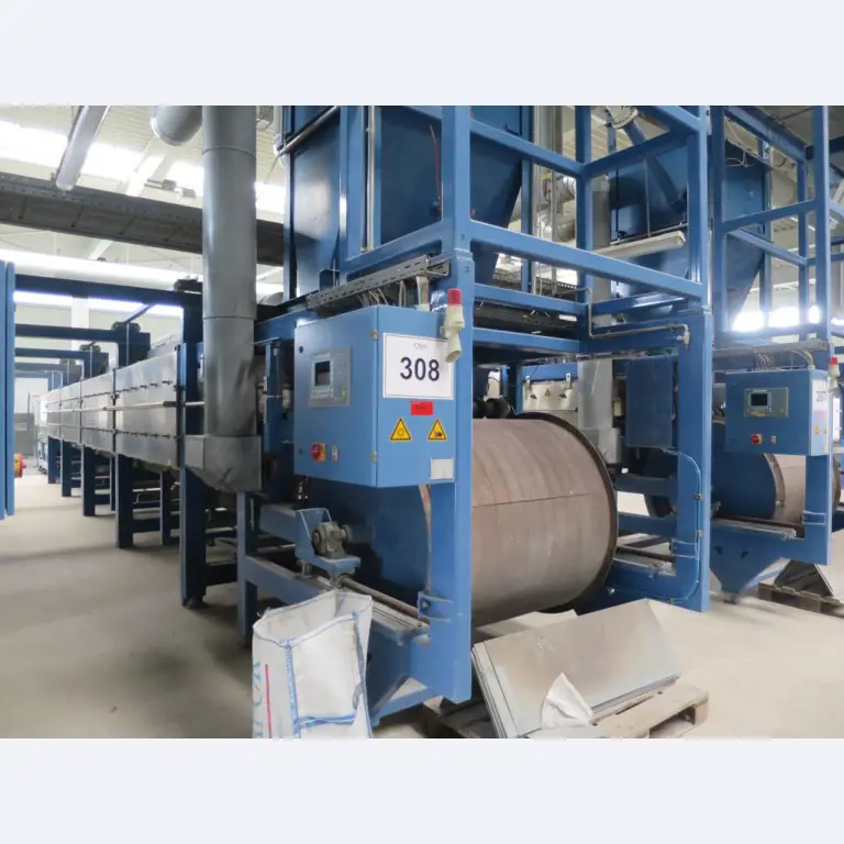 Machinery and equipment for the manufacture<br>of cellular glass (foam glass gravel) -1