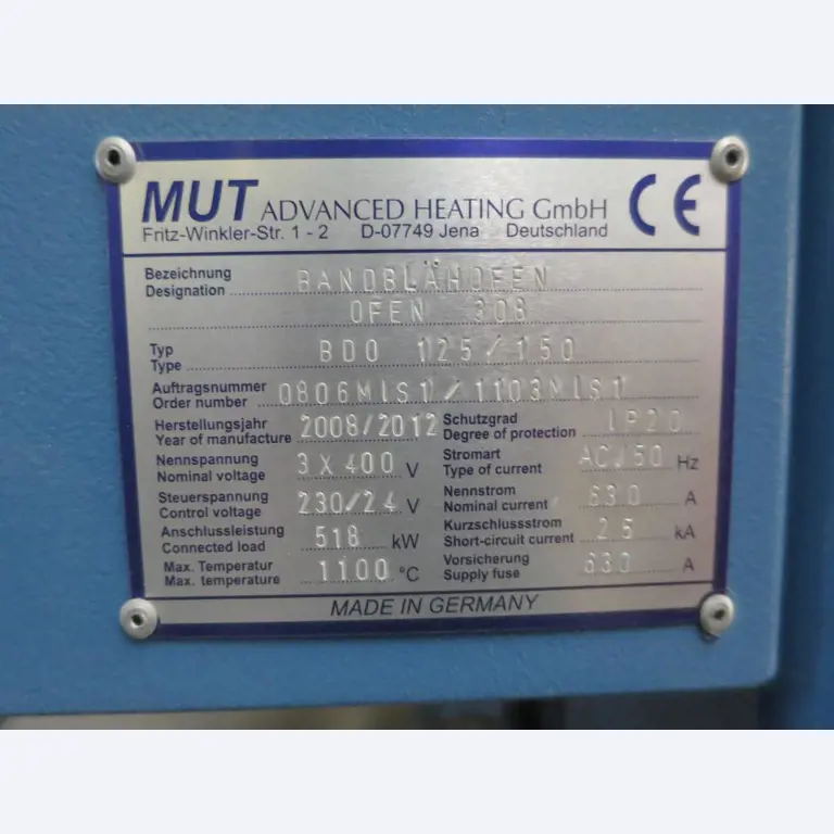 Machinery and equipment for the manufacture<br>of cellular glass (foam glass gravel) -4