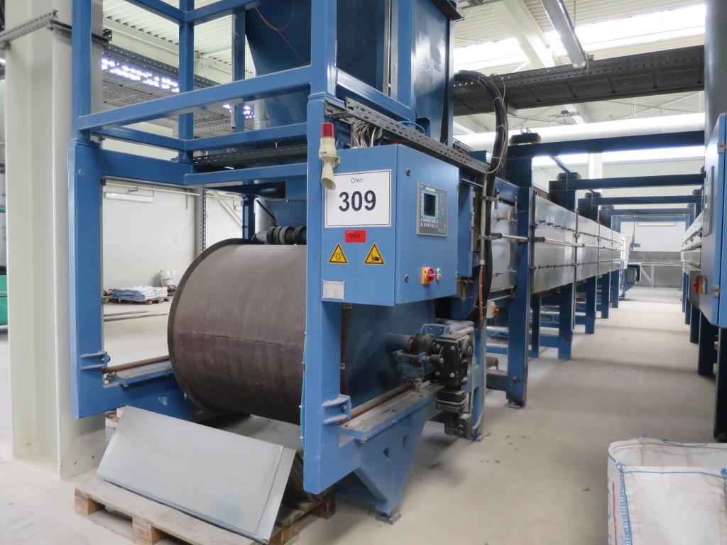 Machinery and equipment for the manufacture<br>of cellular glass (foam glass gravel) -1