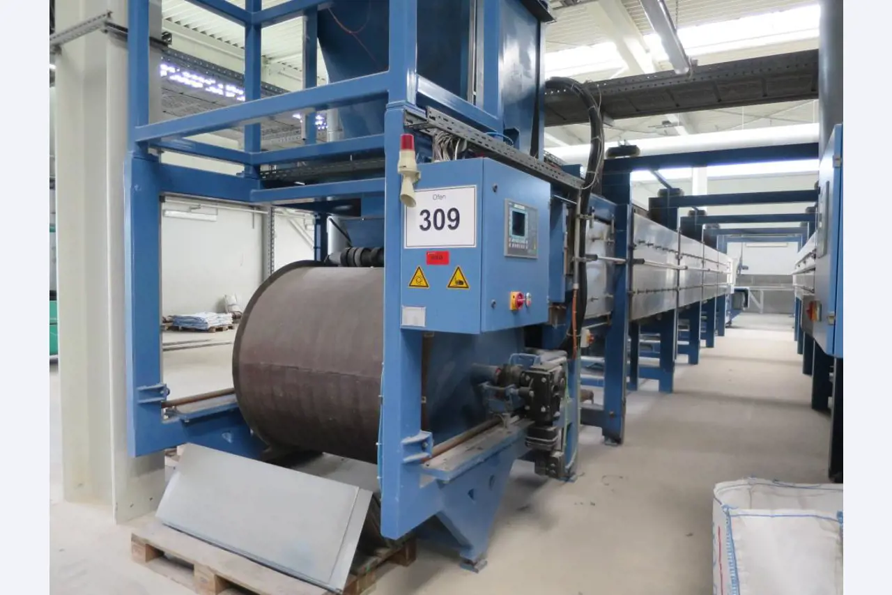 Machinery and equipment for the manufacture<br>of cellular glass (foam glass gravel) -1
