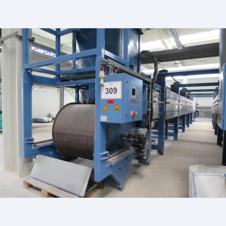 Machinery and equipment for the manufacture<br>of cellular glass (foam glass gravel) -1