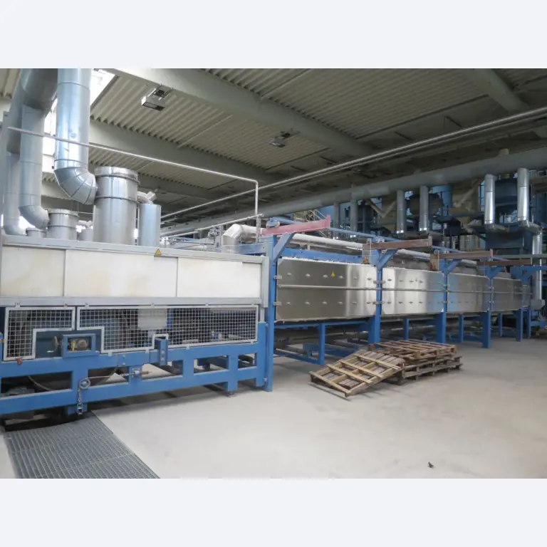Machinery and equipment for the manufacture<br>of cellular glass (foam glass gravel) -4