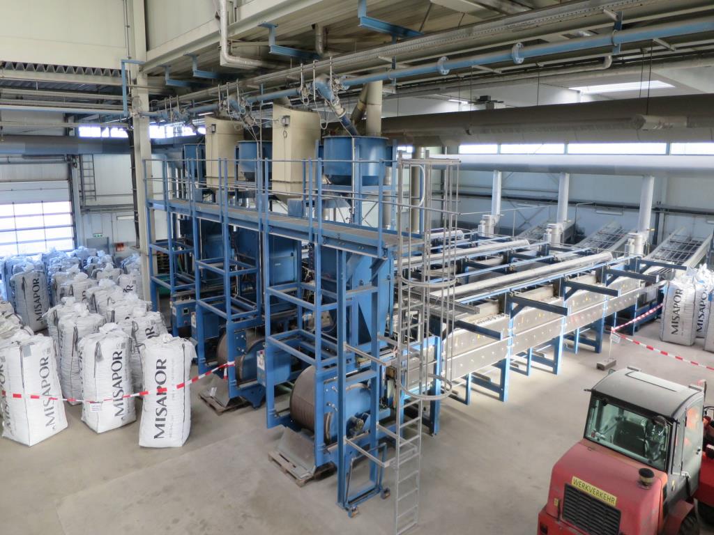 Machinery and equipment for the manufacture<br>of cellular glass (foam glass gravel) -9