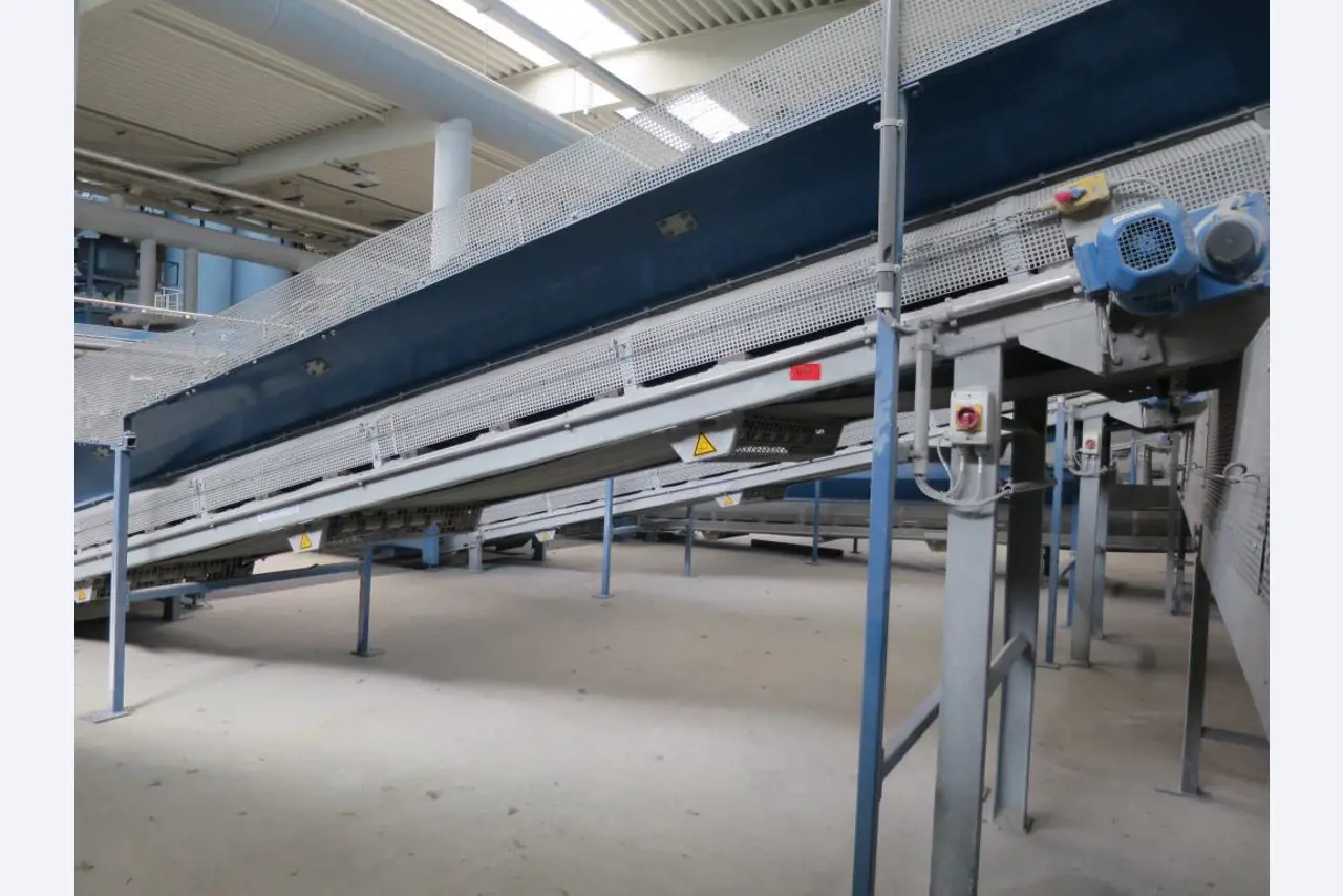 Machinery and equipment for the manufacture<br>of cellular glass (foam glass gravel) -1