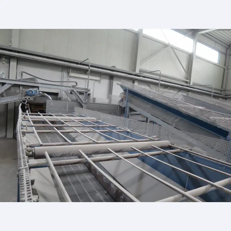 Machinery and equipment for the manufacture<br>of cellular glass (foam glass gravel) -2